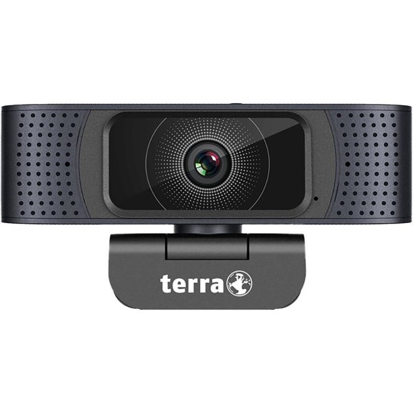 TERRA Webcam Slide 2 Mit Schieber (C1919) Full-Hd, Auto Focus, Stereo Mic, Privacy Slider