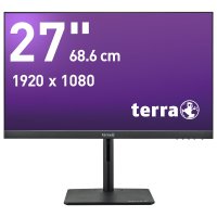 TERRA Lcd/Led 2727W Ha V2 Black Hdmi/Dp/Usb-C Greenline Plus